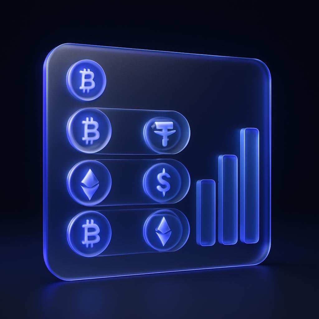 Bitunix Spot Trading Guide Display a chart of popular trading pairs on Bitunix