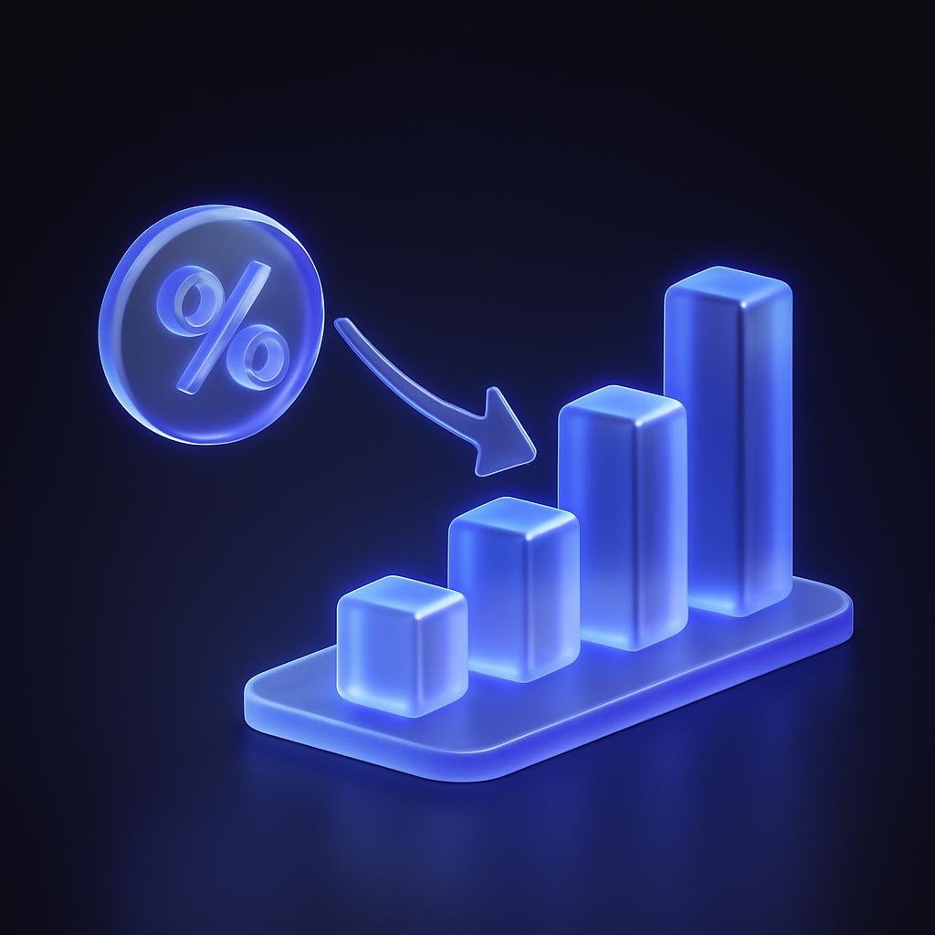 Bitunix Spot Trading Fees: Rates and Discounts Guide Illustrate the concept of tiered fee structure with a visual diagram showing fee reduction as trading volume increases.