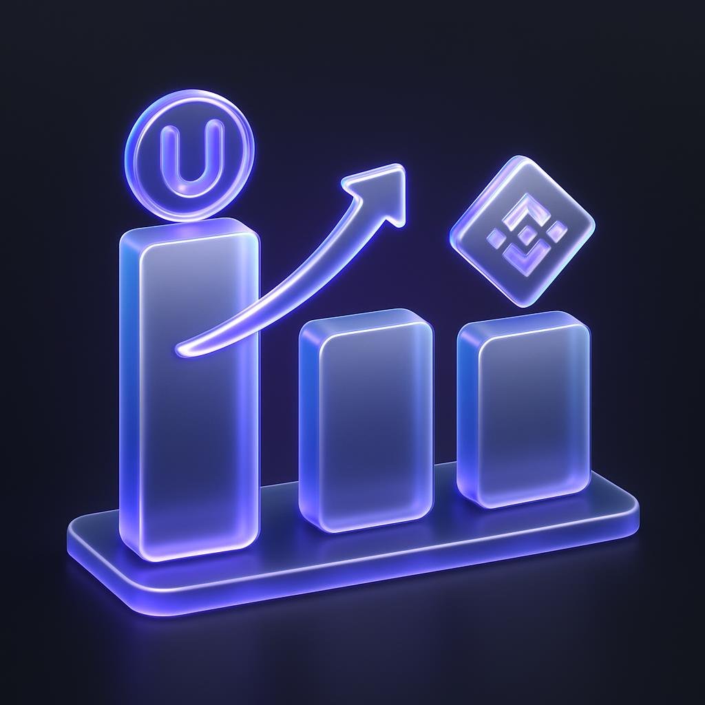 Comparison chart or infographic highlighting Bitunix's fees versus other major exchanges like Binance.