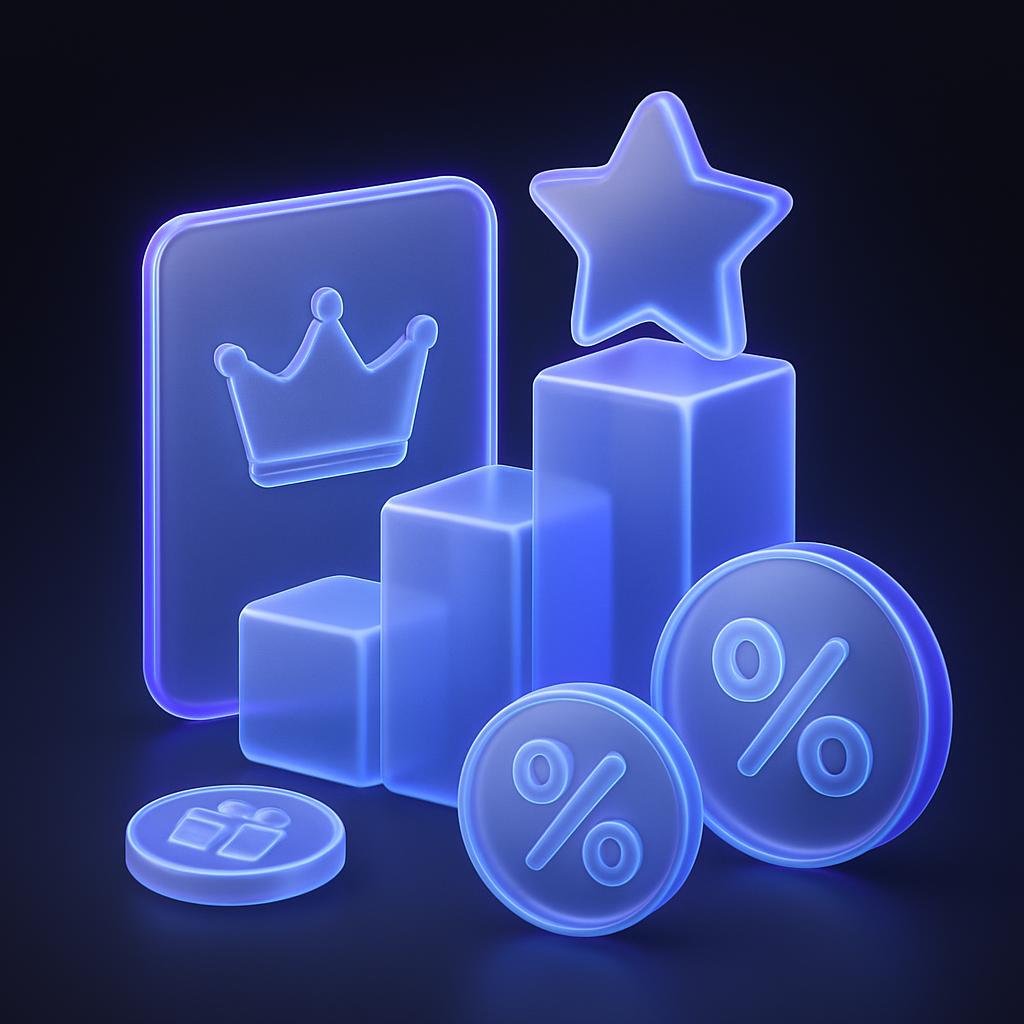 Bitunix Futures: 200x Leverage on BTC/ETH Explained Visual representation of VIP benefits, such as tiered discounts and rewards.