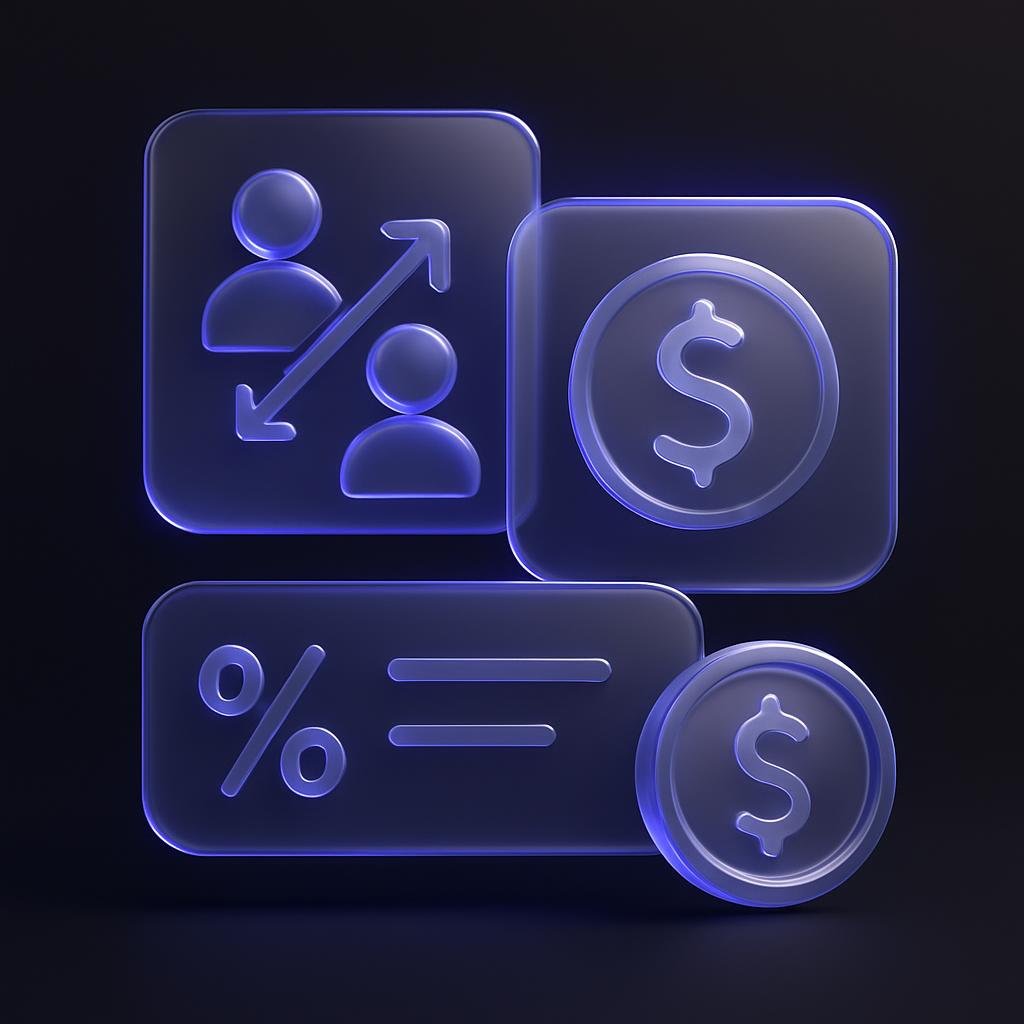 Bitunix Copy Trading Fees: What Followers Pay Illustrate the concept of Bitunix copy trading fees and transparency.