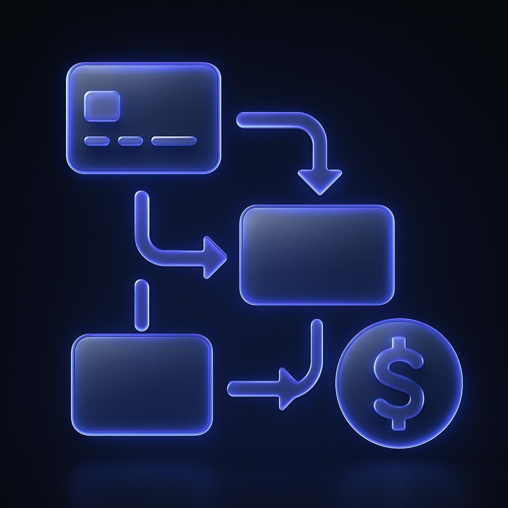 Flowchart of the withdrawal process steps