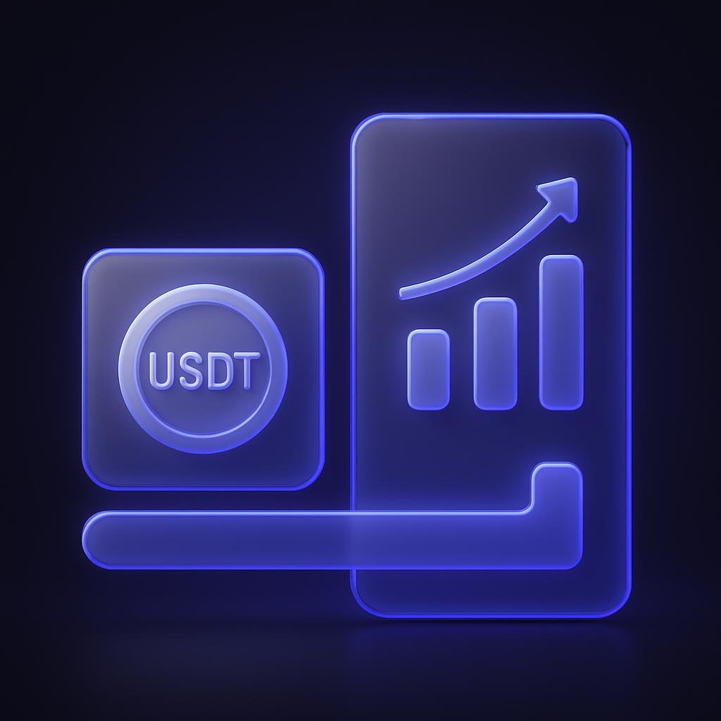 Diagram showing entry requirements: 100 USDT net equity and 50,000 USDT trading volume