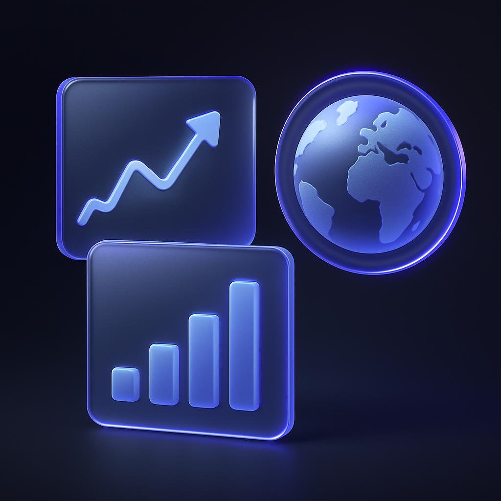 Visual representation of Bitunix's trading metrics and global ranking.