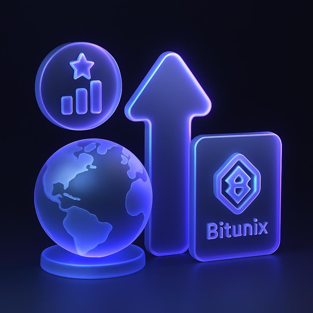 Join the Exciting Bitunix Team Competition with a $2.9M Prize Pool Illustrate the global ranking and headquarters location of Bitunix.