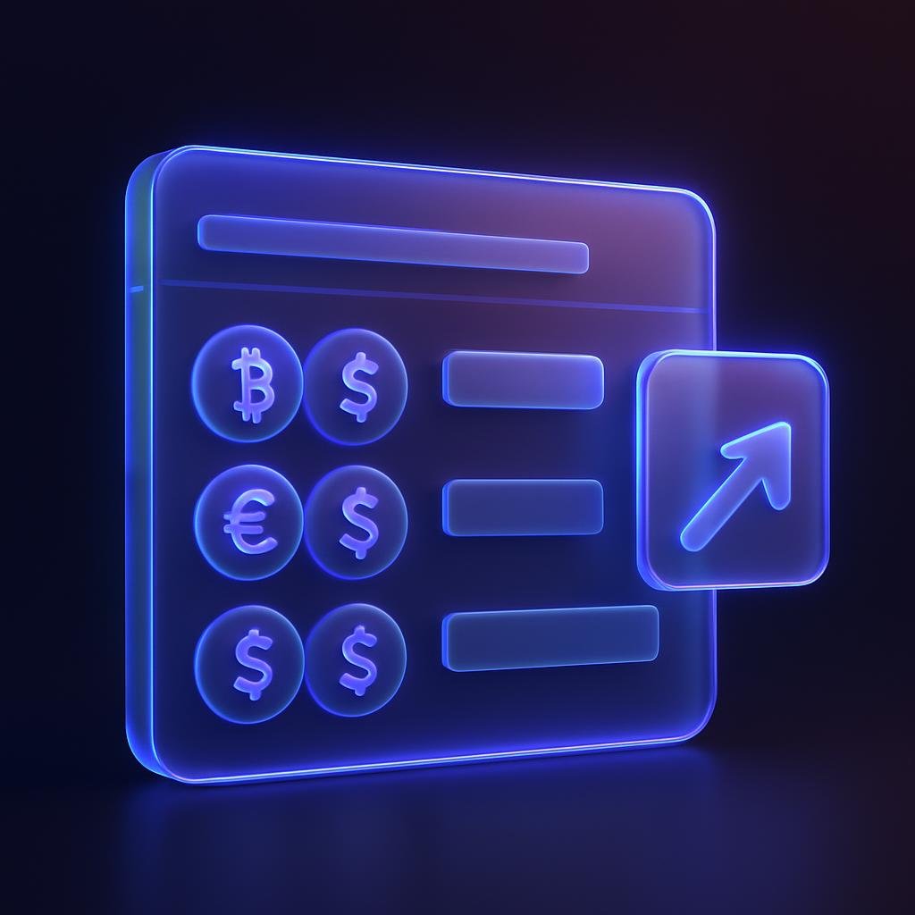 Visual representation of the table showing trading pairs and maximum leverage.