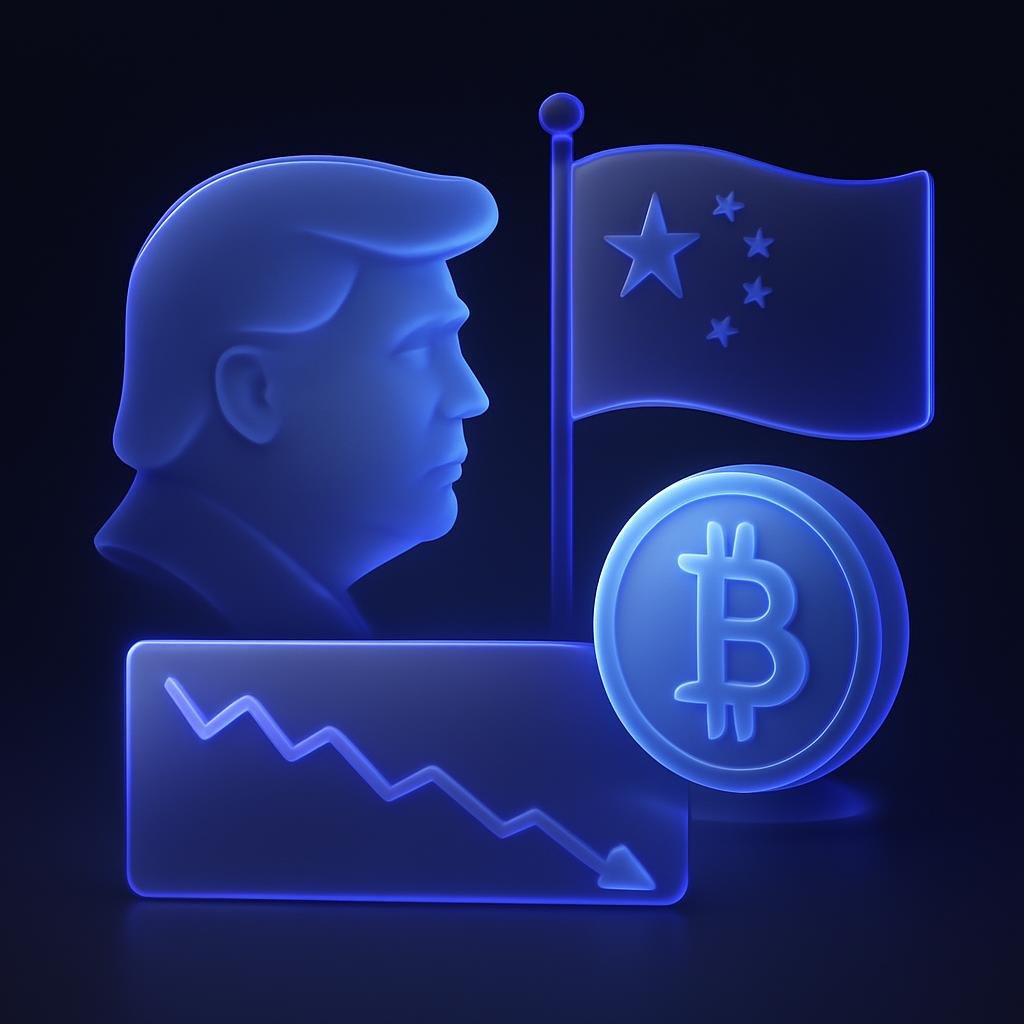 Trump Tariffs Crypto Crash: How Geopolitics Moved Markets Illustrate the impact of Trump's 100% China tariff on the crypto market.