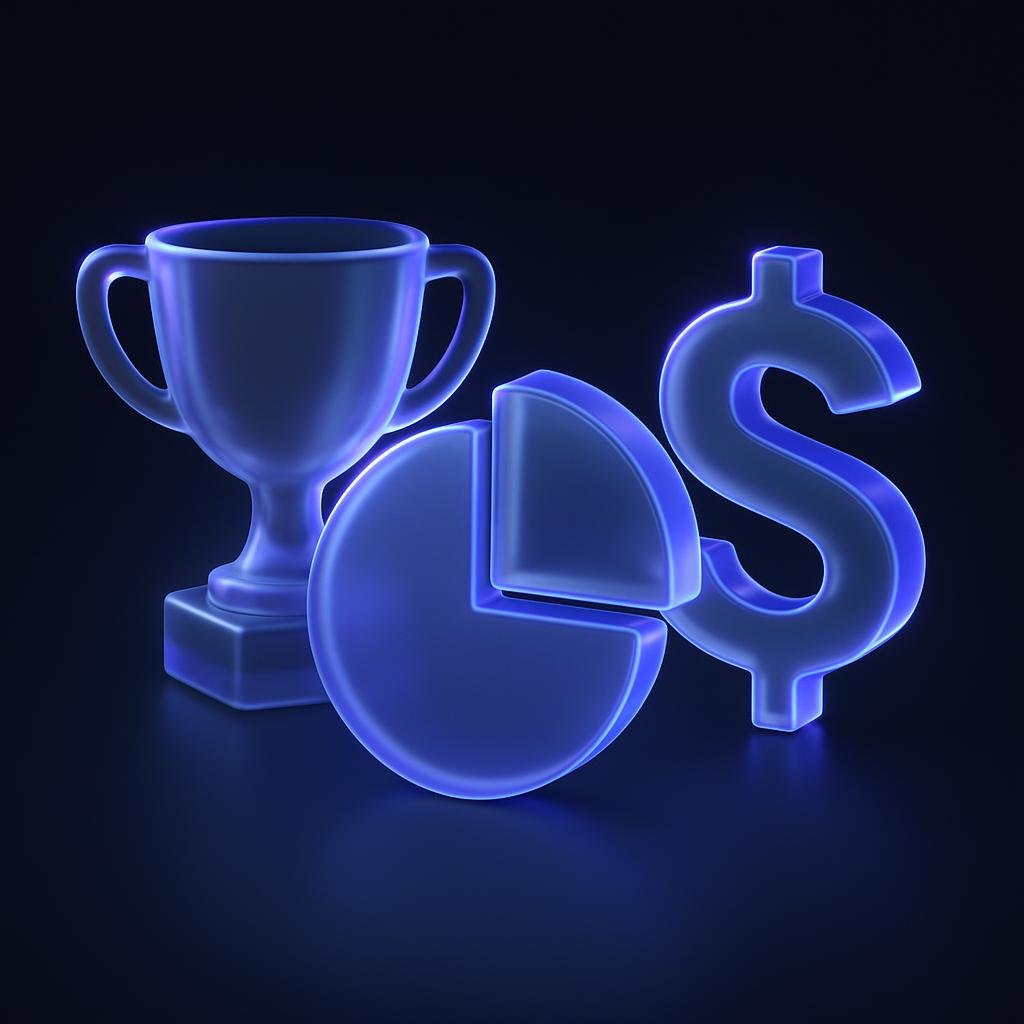 Visual representation of the $4 million prize pool breakdown