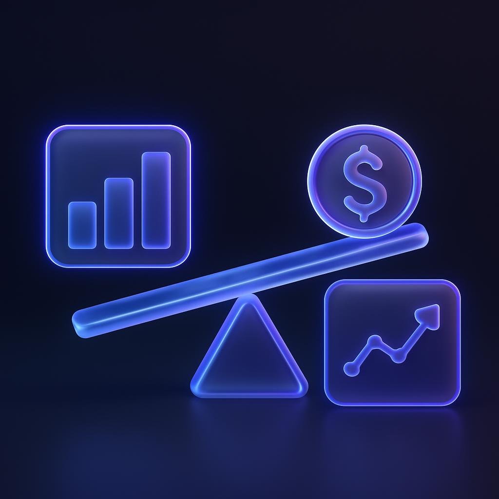 Visual representation of leverage in futures trading