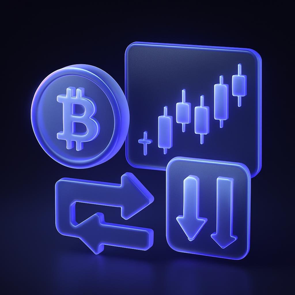 Crypto Futures News Trading: Profit From Events Illustrate the concept of crypto futures trading with an infographic