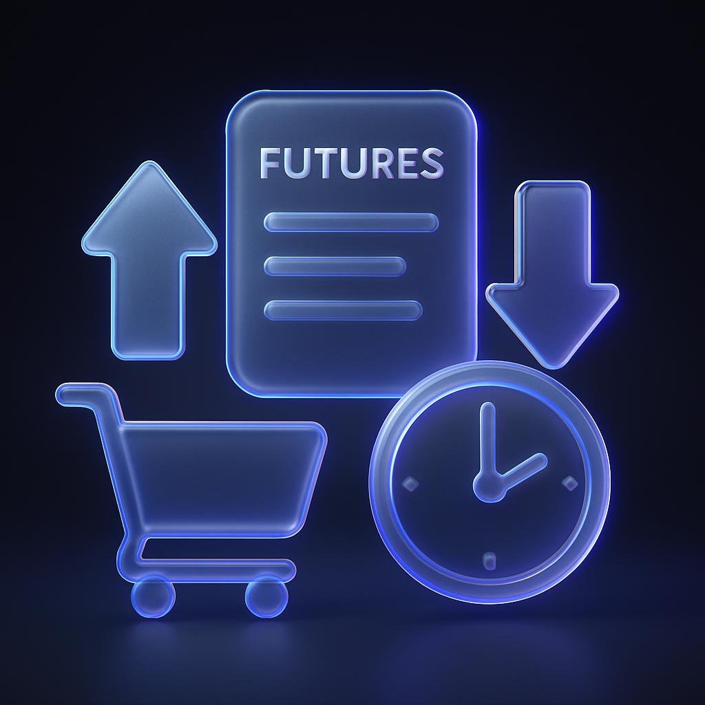 What Is Futures Trading? A Comprehensive Guide to Futures Trading Explained Illustrate futures trading contracts to explain asset buying/selling at future dates.