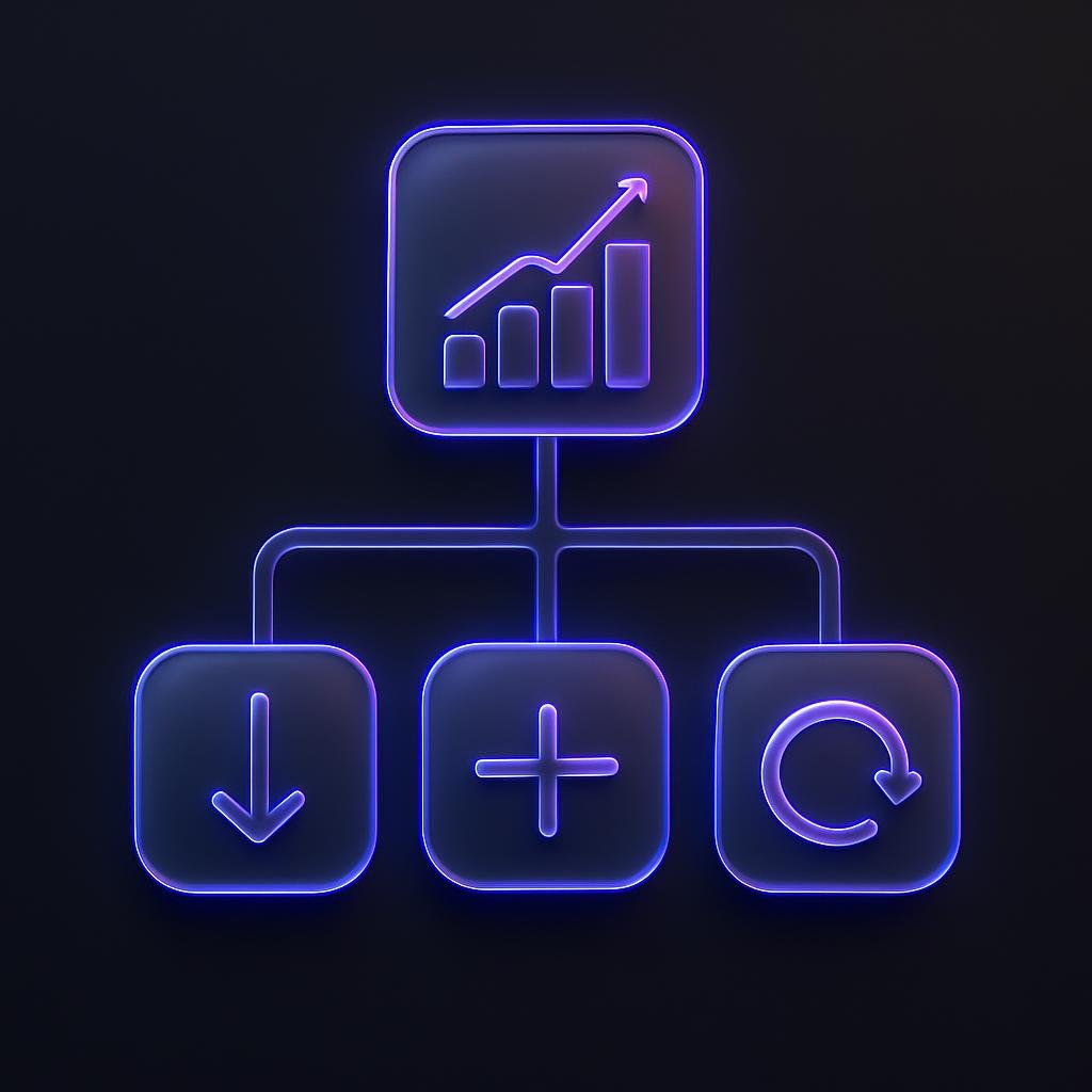 What is Futures Trading? Understanding Cryptocurrency Derivatives with Bitunix Visual representation of different futures order types, such as a flowchart or infographic.