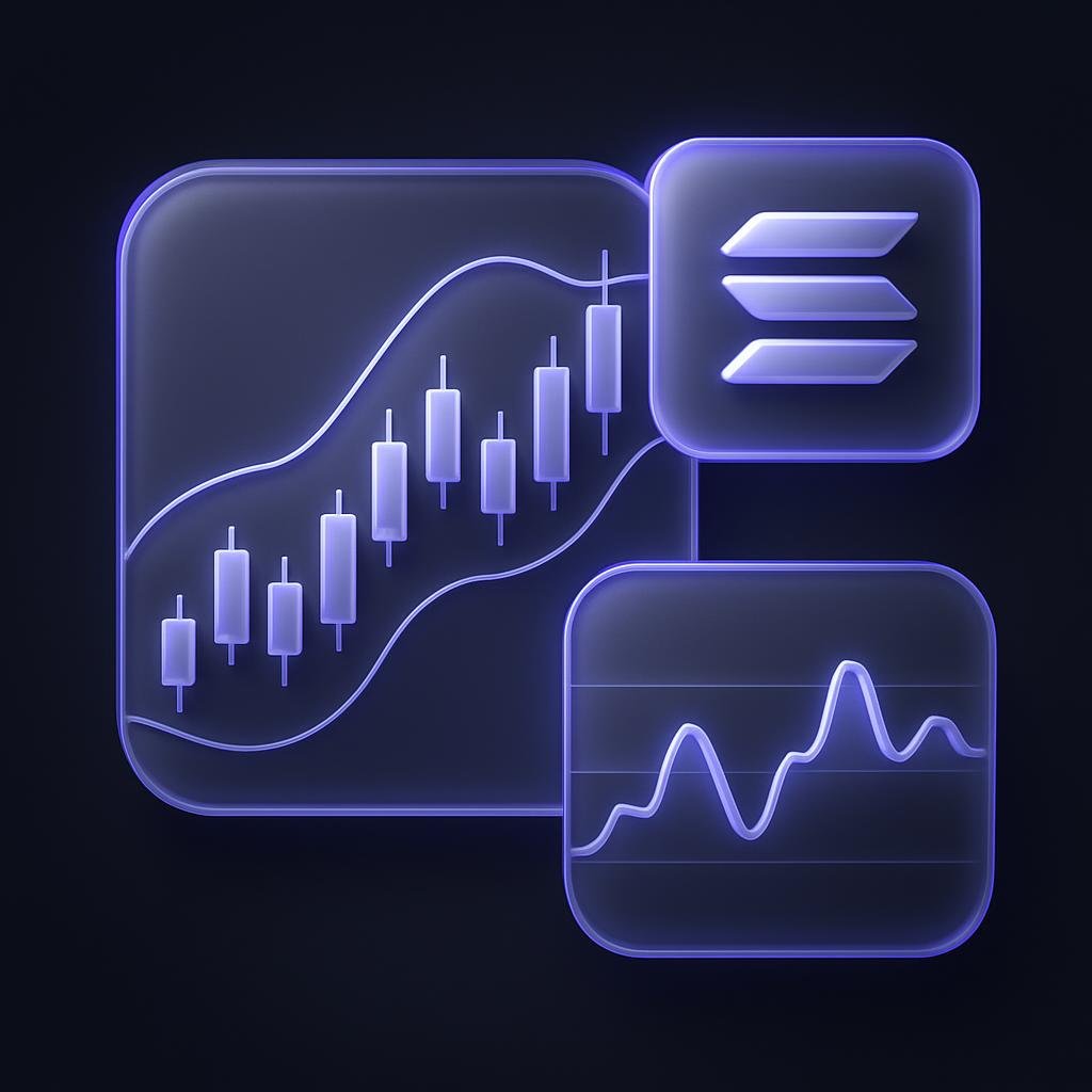Solana Price: Exploring its Potential and Trading on Bitunix Infographic of key technical indicators like Bollinger Bands and RSI used in Solana price analysis.