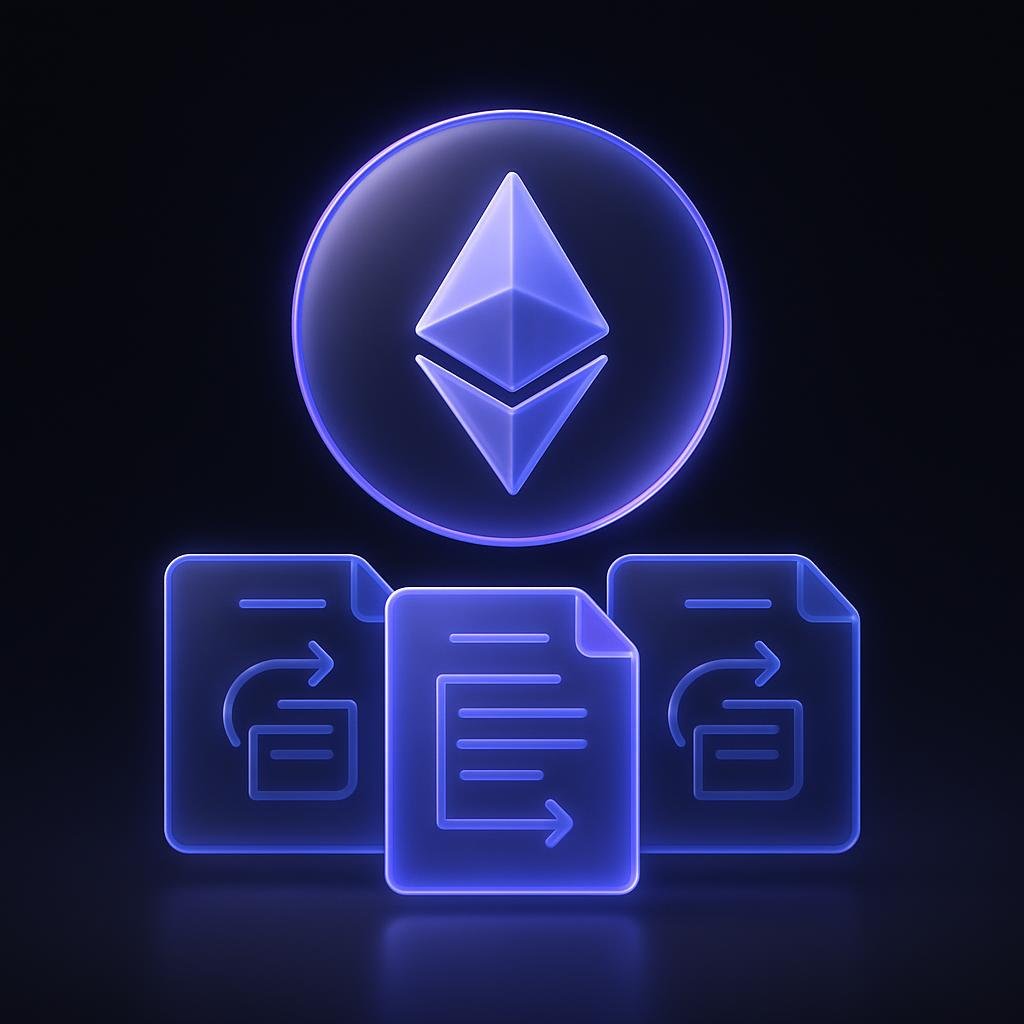 Illustrate the concept of ETH futures with a simple diagram showing futures contracts.