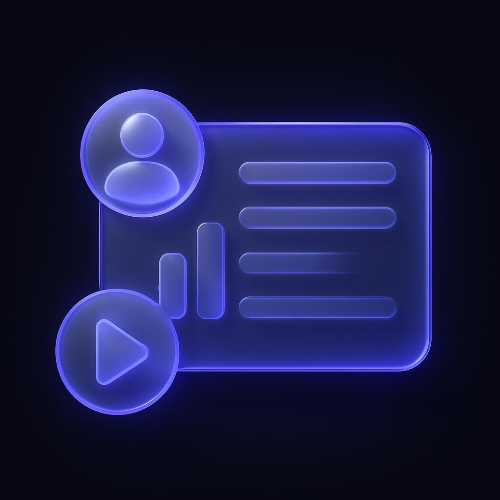 Visual representation of a demo account interface.