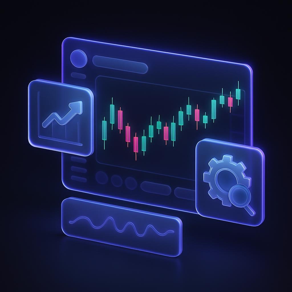 Depict the Bitunix platform interface with screenshots highlighting advanced trading tools.