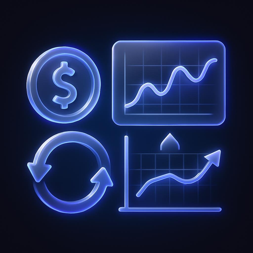 Visual representation of perpetual futures, showing the funding rate mechanism and how it aligns with spot prices.
