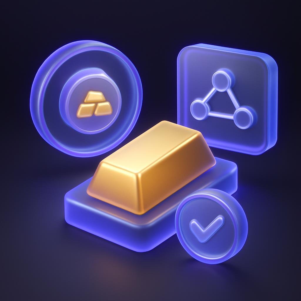 Illustrate the concept of tokenized gold and its benefits.