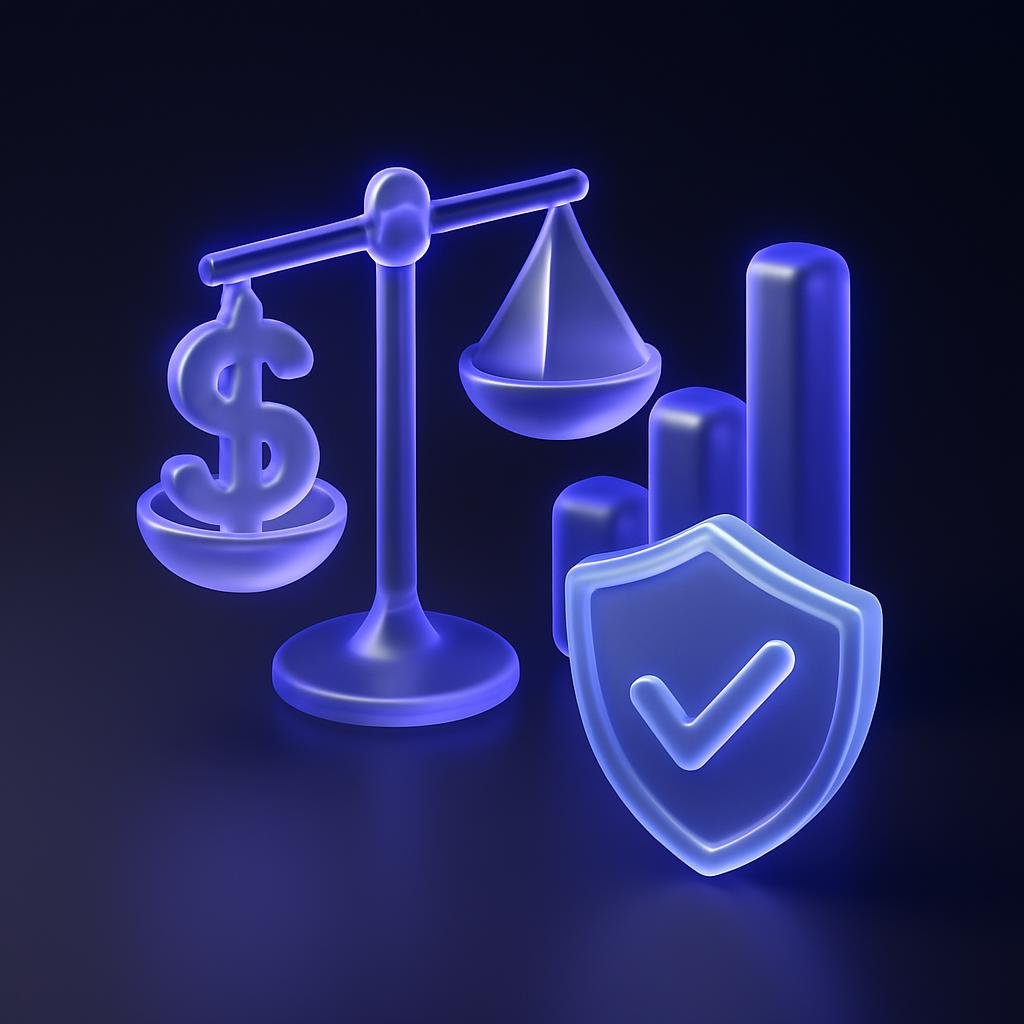 Diagram showing leverage and risk management strategies.