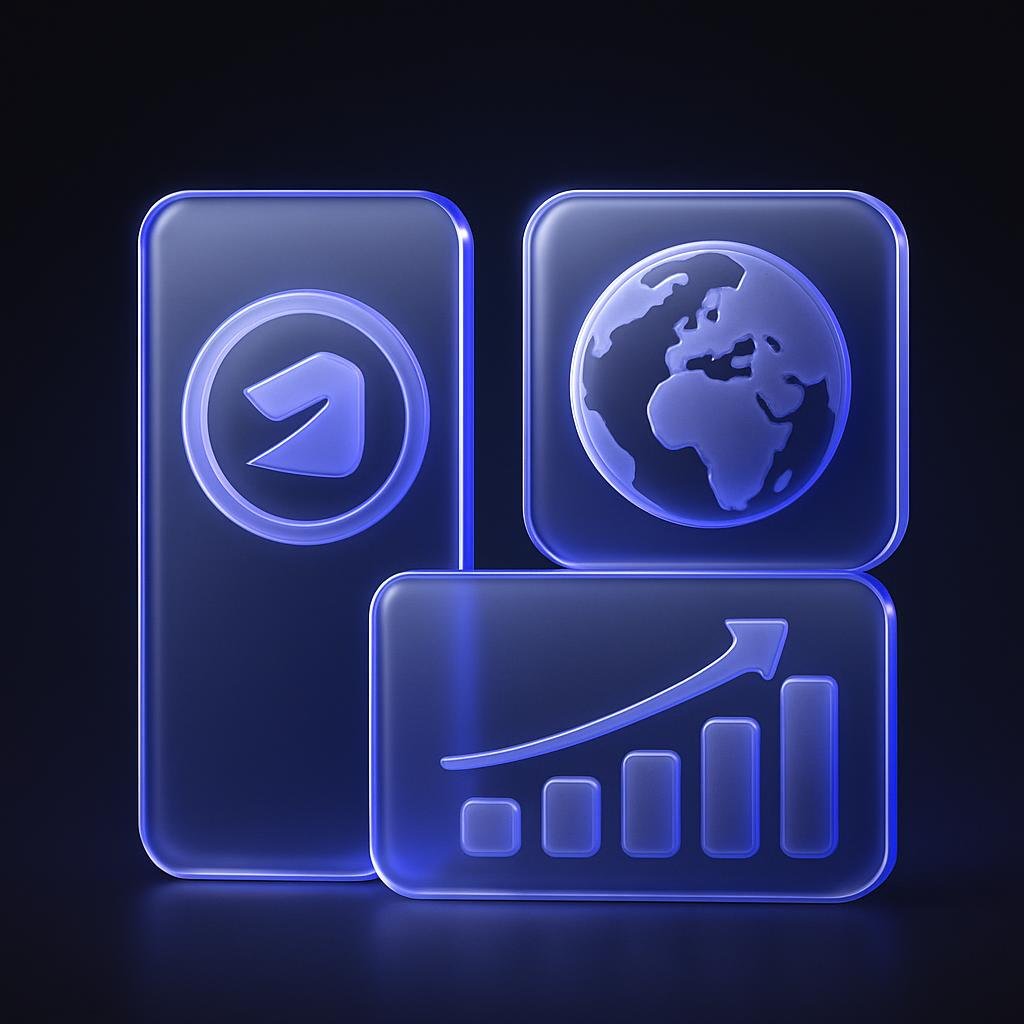 Showcase Bitunix's global ranking and trading volume statistics.
