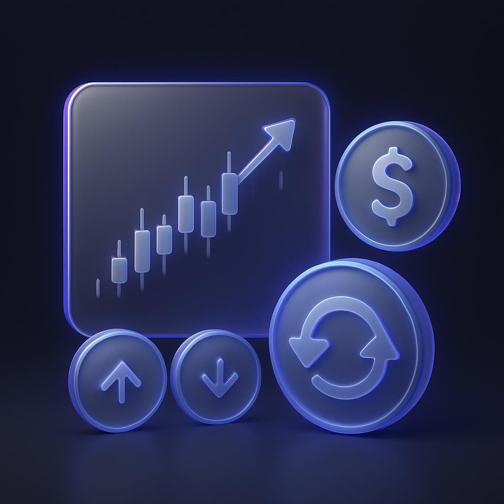 Diagram illustrating how linear perpetual contracts work