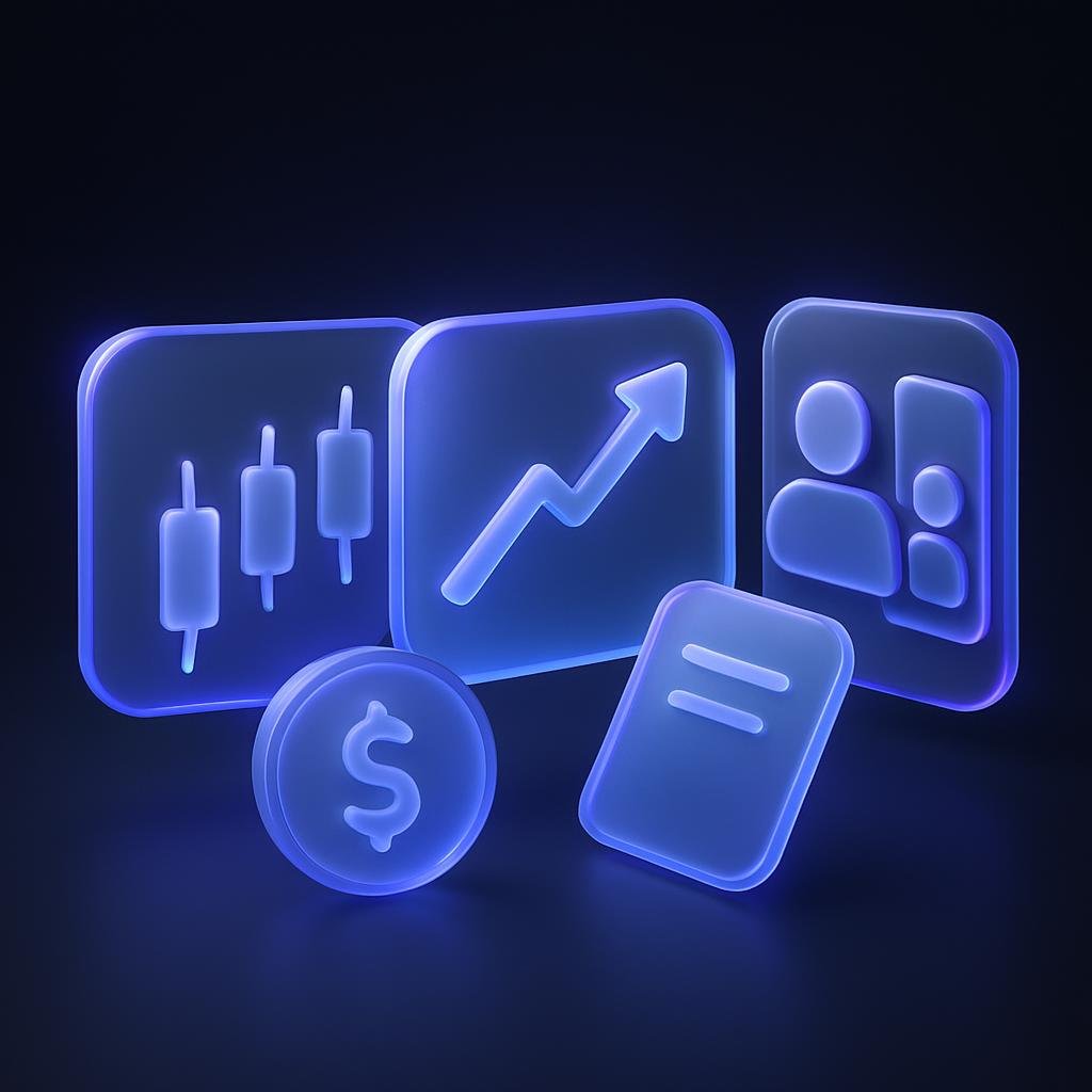 Visual representation of trading options available on Bitunix, such as spot trading, futures trading, and copy trading.