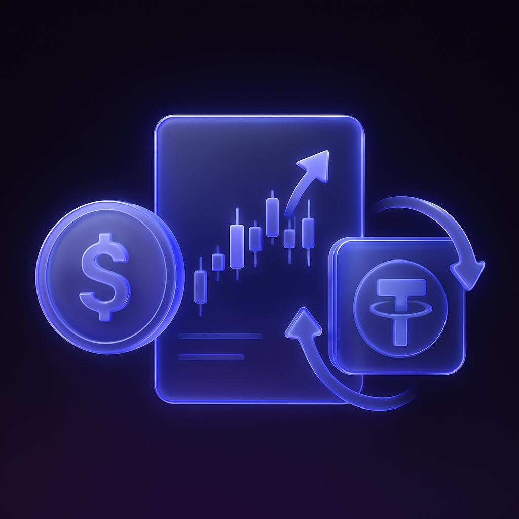 Visual representation of USDT-M futures trading process for clarity.