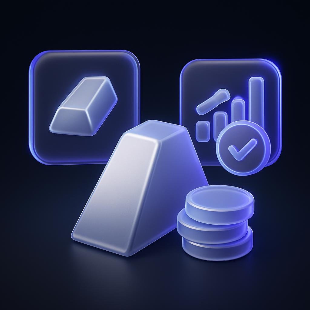 Illustrate the concept of tokenized silver and its benefits over holding physical metal.