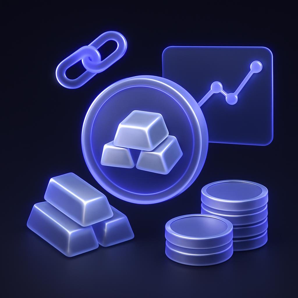 Illustrate the concept of tokenized silver and its benefits over traditional commodity markets.