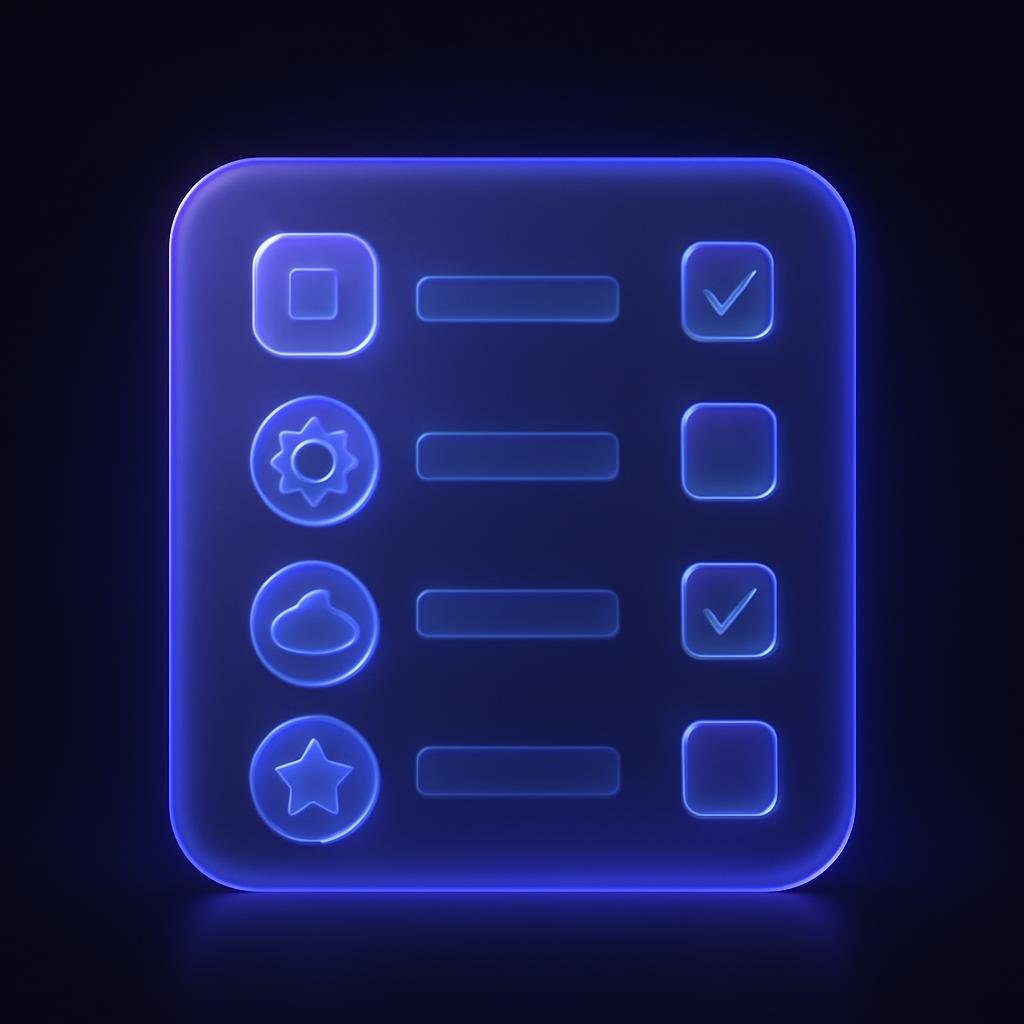 Table of features with icons for each feature.