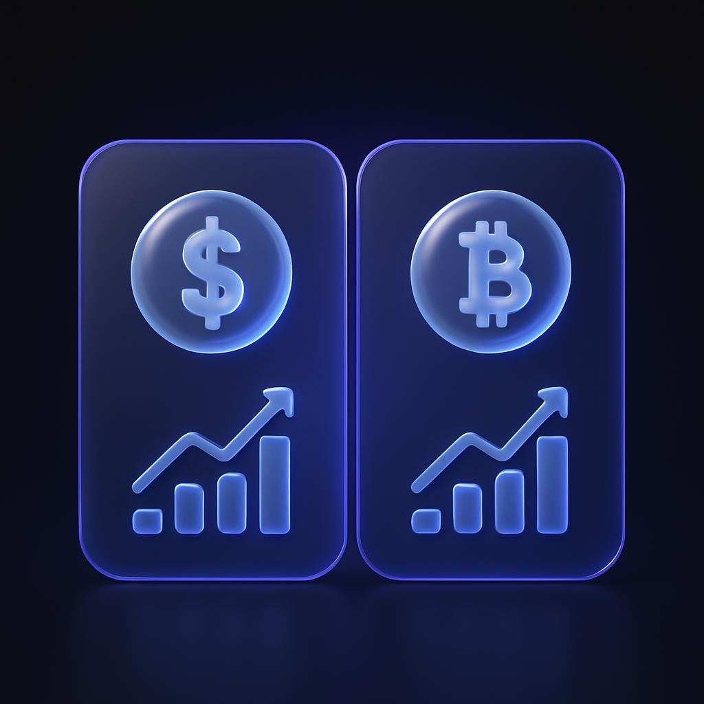Comparison chart of USDT-M futures vs. coin-margined futures.