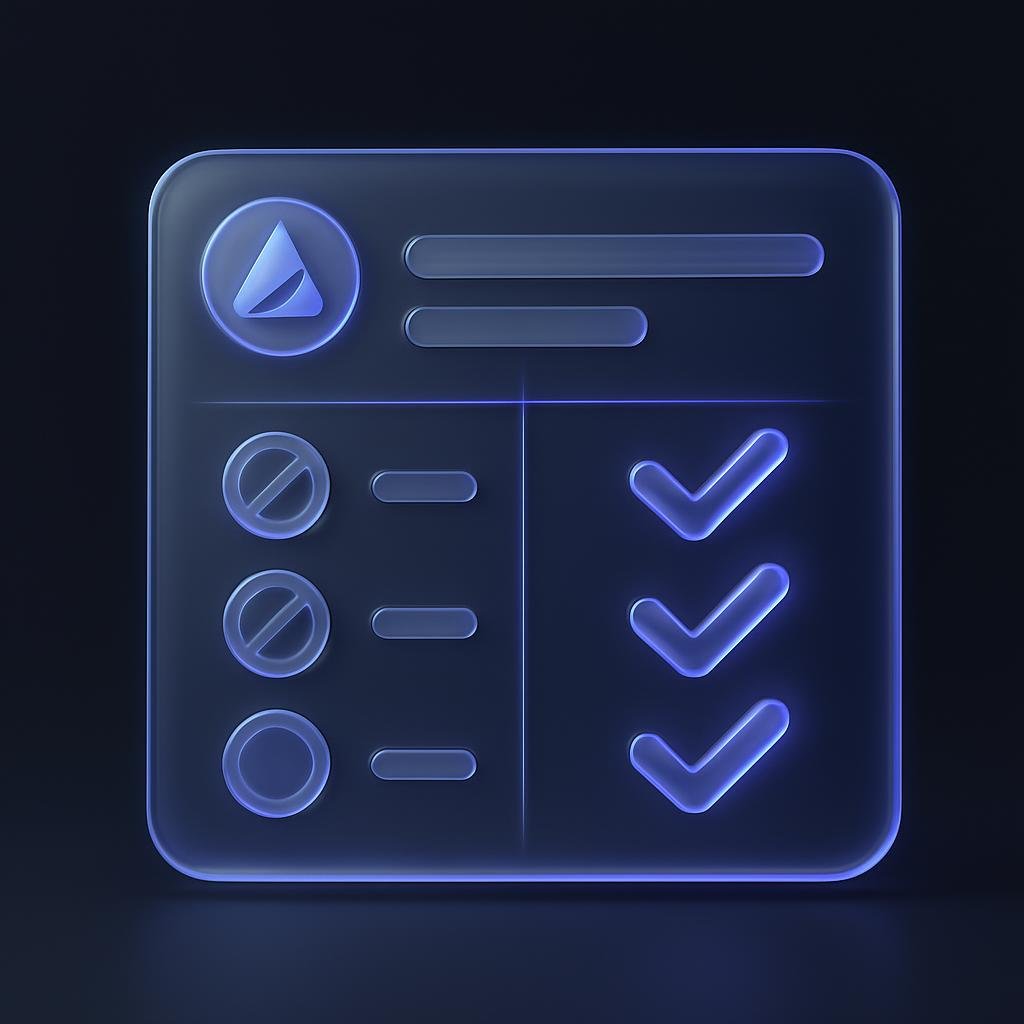 Comparison chart of Bitunix features vs competitors