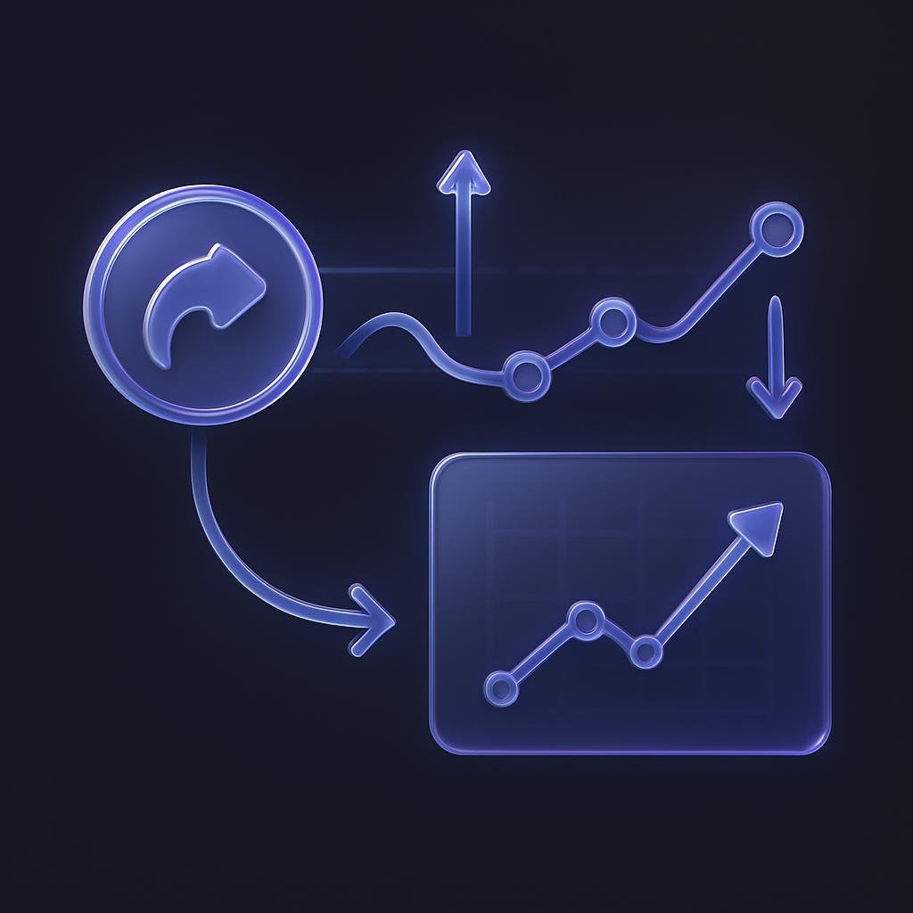 Diagram showing the funding rate mechanism and its effect on price alignment.
