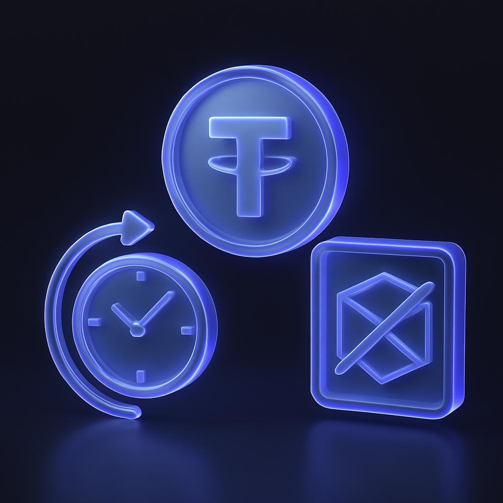 Showcase the benefits of XAUT, such as 24/7 trading and no storage fees, in a visual infographic.