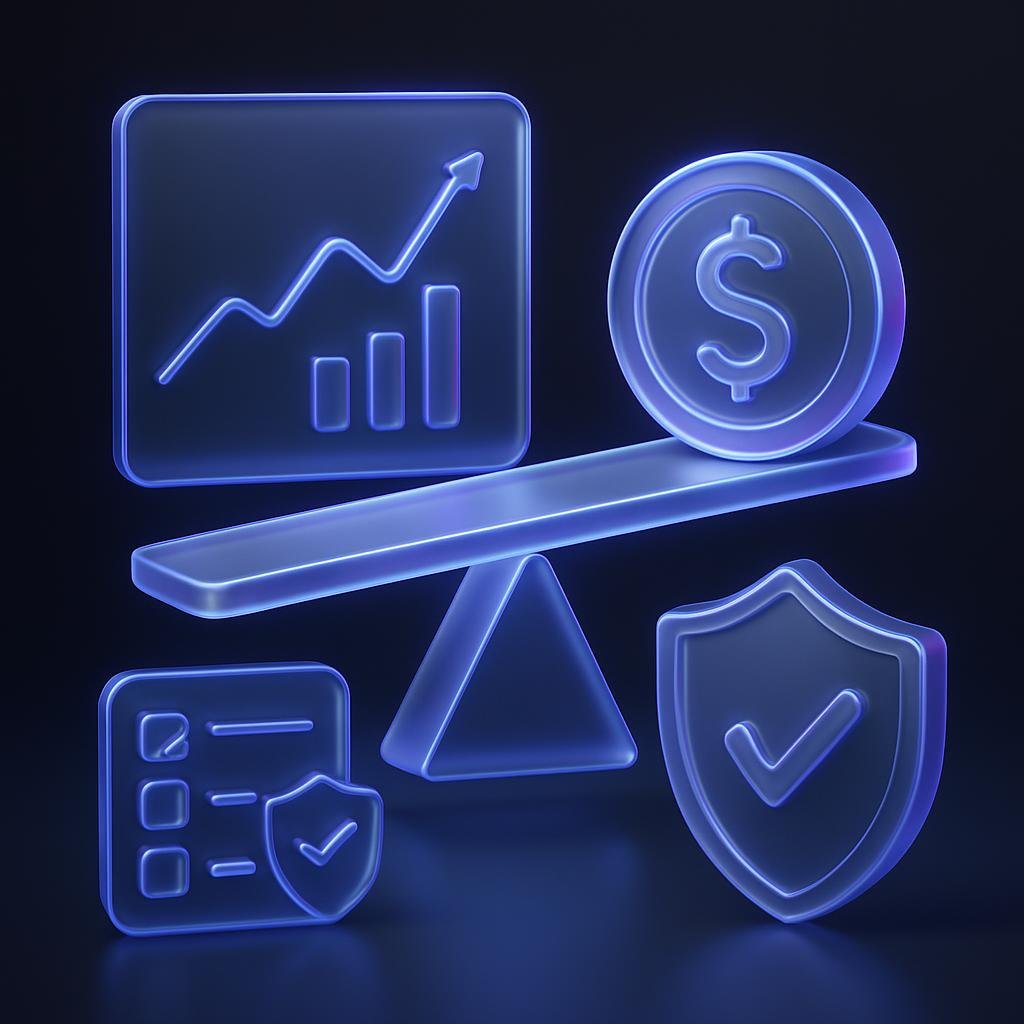 Diagram of leverage trading and risk management strategies.