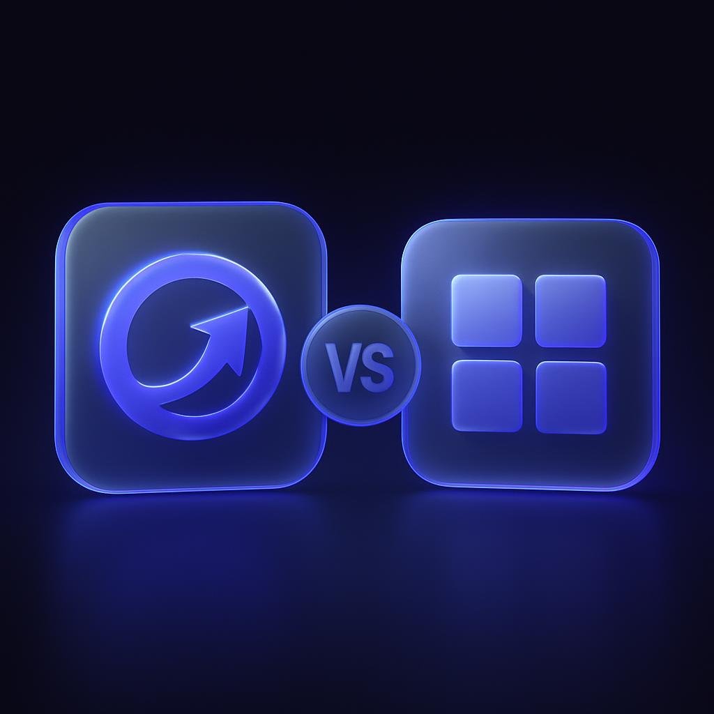 Visual comparison of Bitunix and OKX platforms