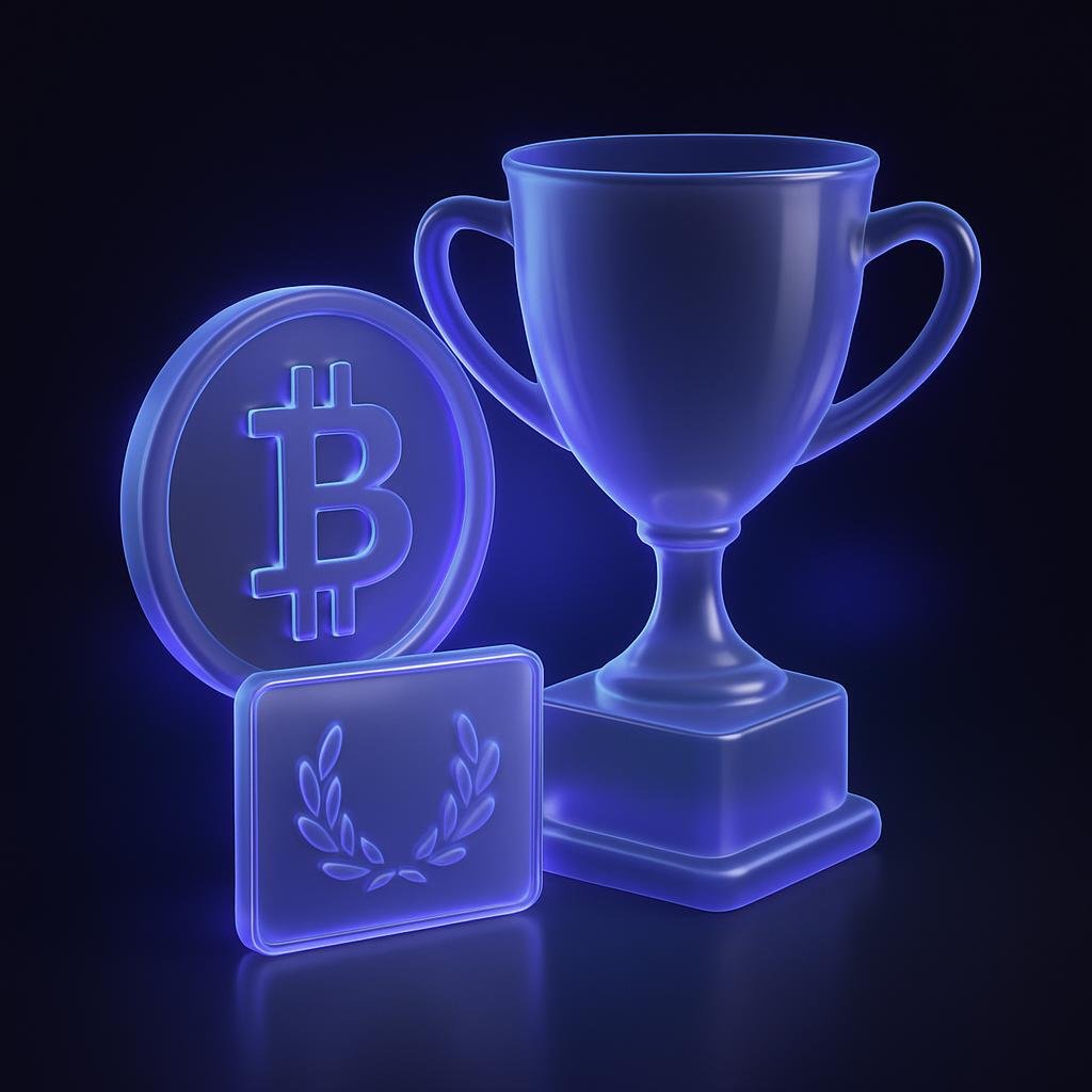 Visual representation of the Crypto.ru Awards event