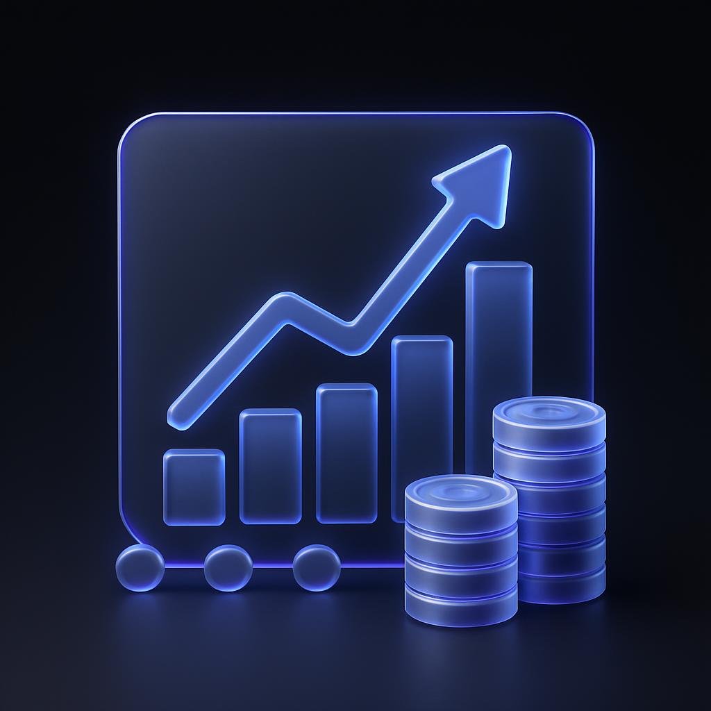 Illustrate DCA concept with a graphic showing regular investments over time.