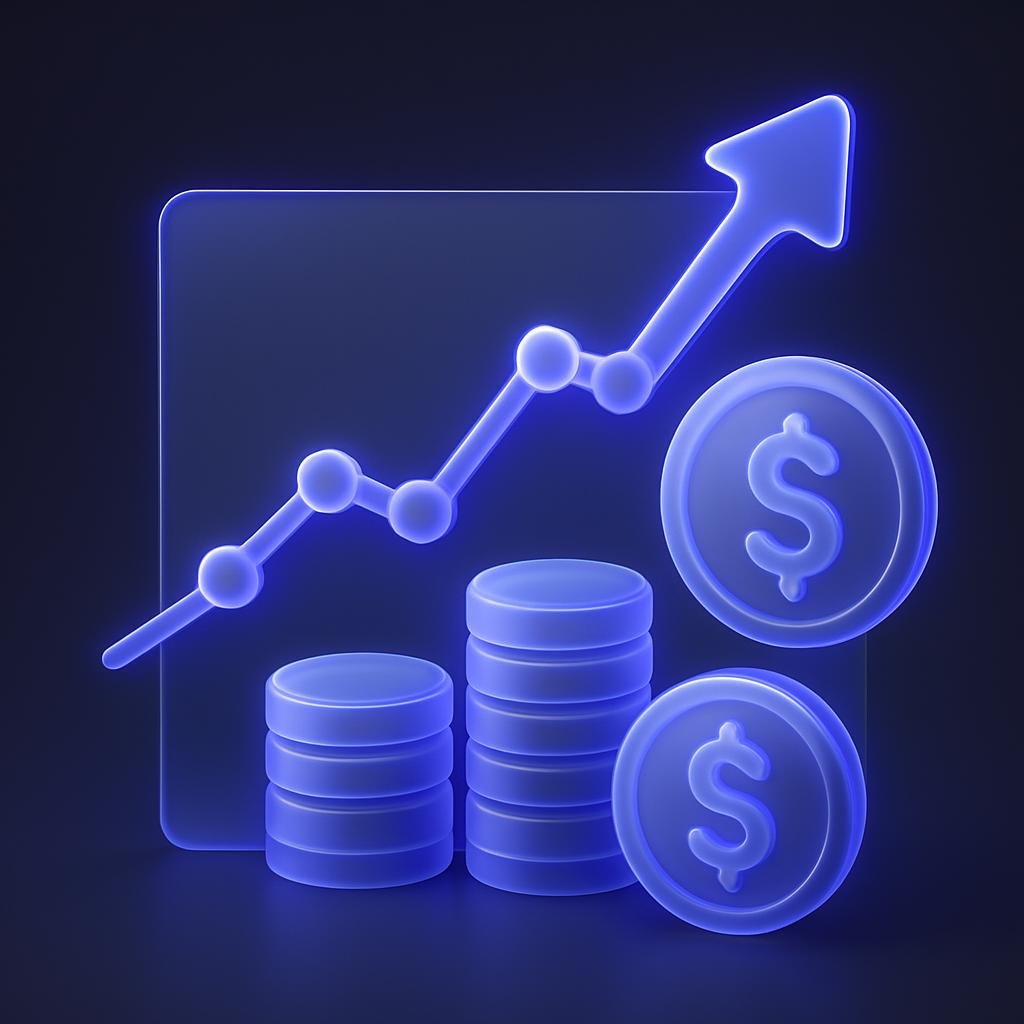 Illustration of Dollar-Cost Averaging (DCA) process.