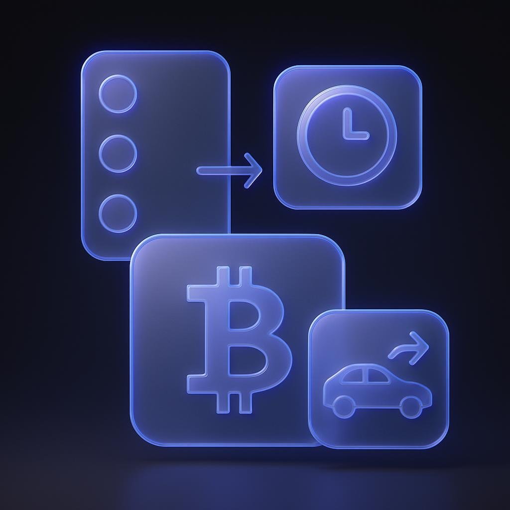 Show a step-by-step visual guide for setting up crypto auto invest on Bitunix.