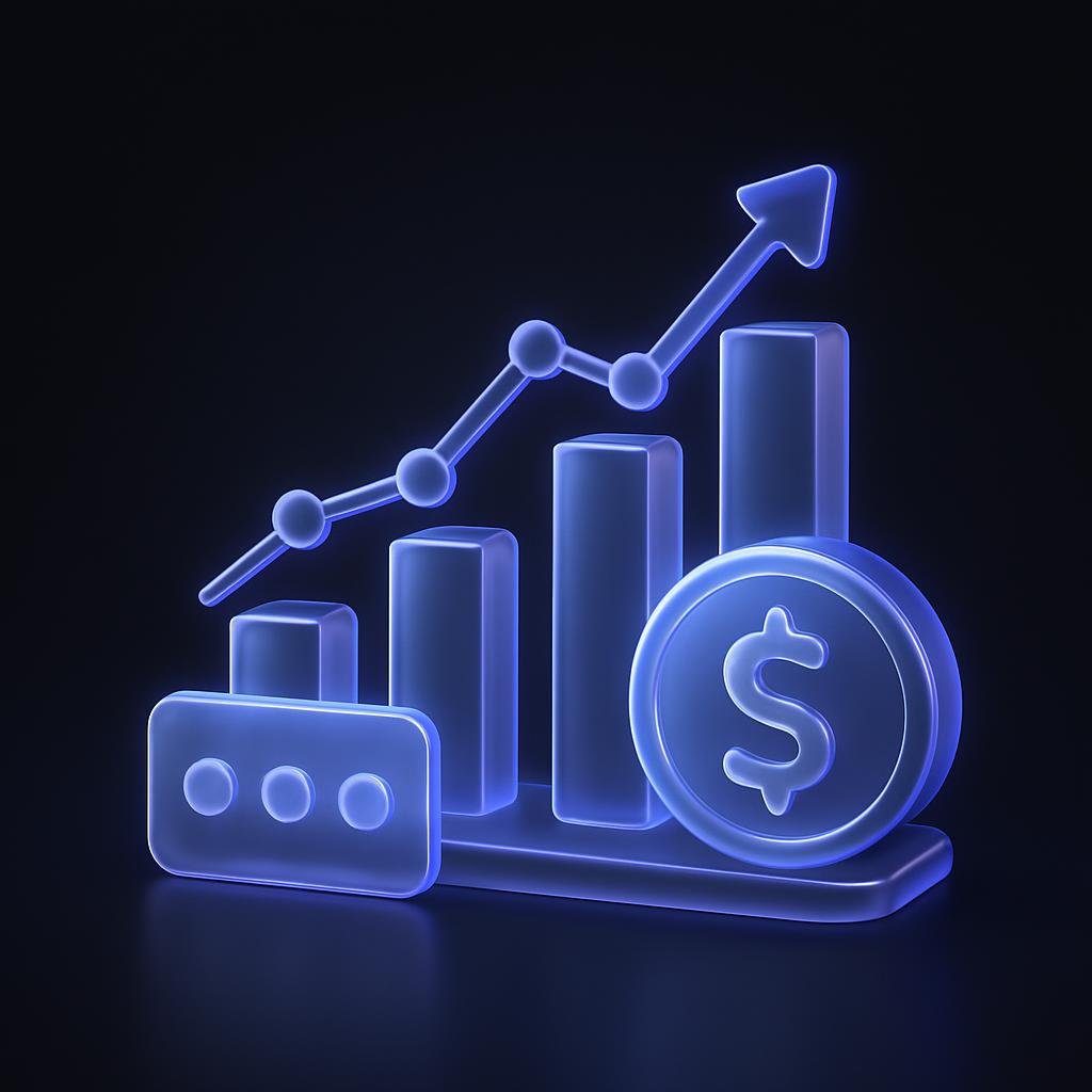 Visual representation of dollar-cost averaging to simplify the concept for readers.