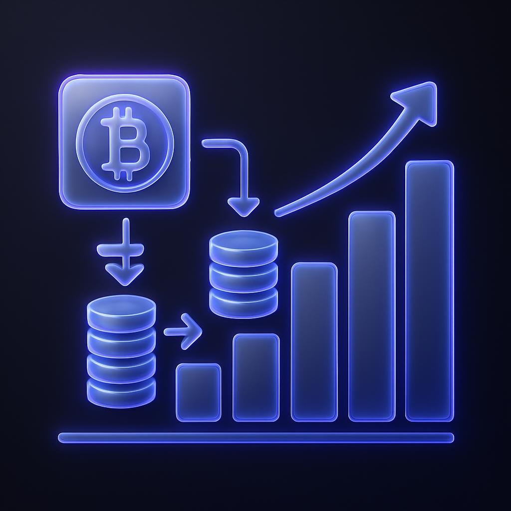 How to Use Crypto Auto Invest with Small Amounts Illustrate how crypto auto invest works with a flowchart showing regular investments over time.