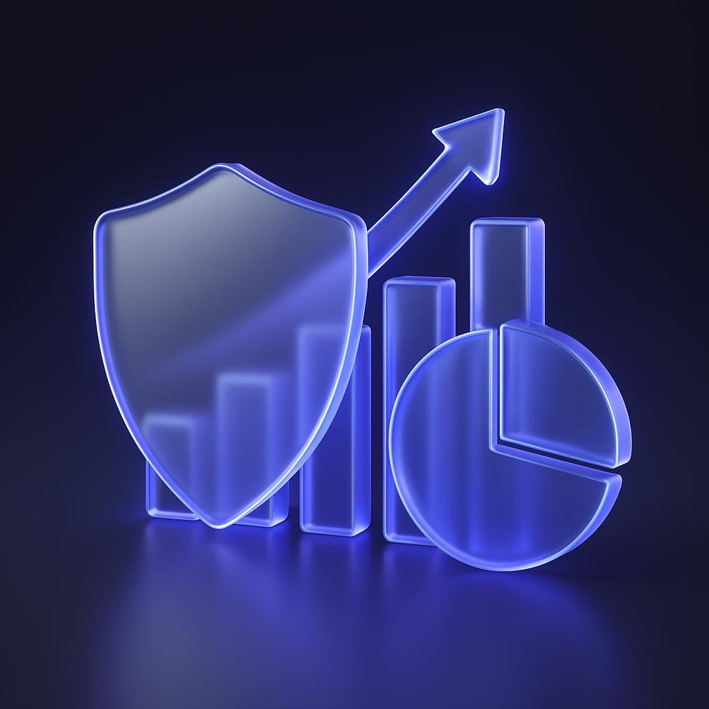 Diagram showing risk management benefits of diversification.