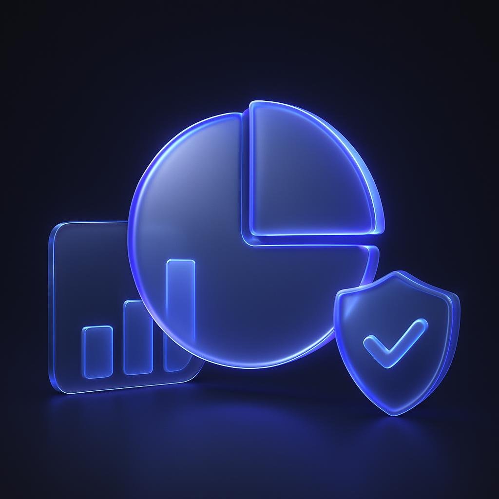 Visual representation of the Conservative Allocation Model with a pie chart.