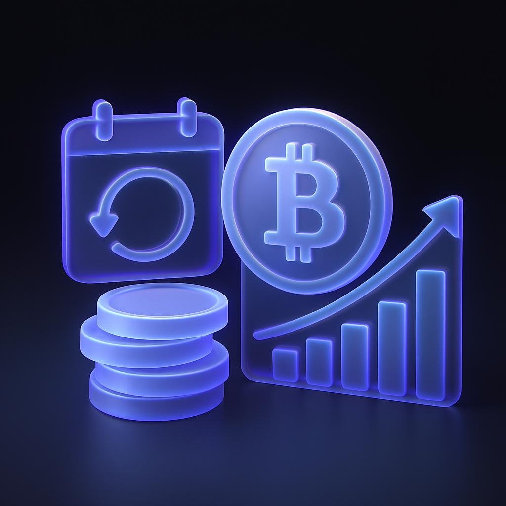 Illustrate the concept of Dollar Cost Averaging (DCA) in crypto investing.