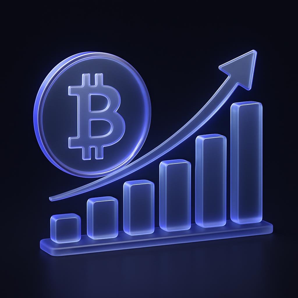 Graph showing Bitcoin DCA returns since 2020