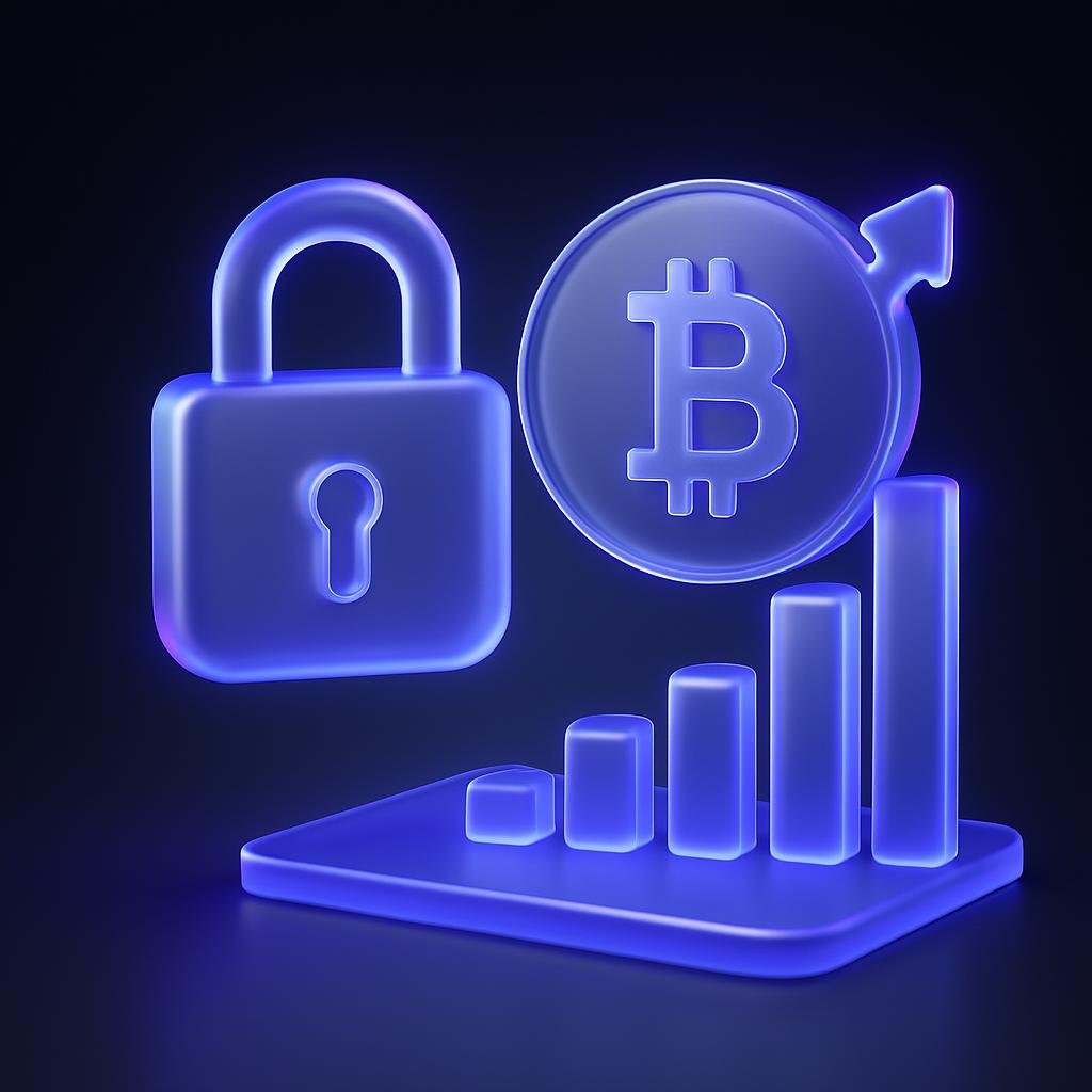 Visualize the HODL mentality and its benefits, such as compound growth over time.