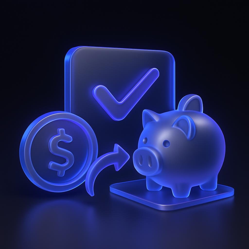 Diagram showing how Bitunix Auto-Invest automates savings.