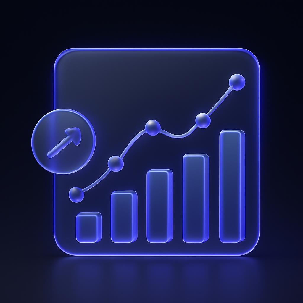 Visual comparison of DCA strategies using a chart.