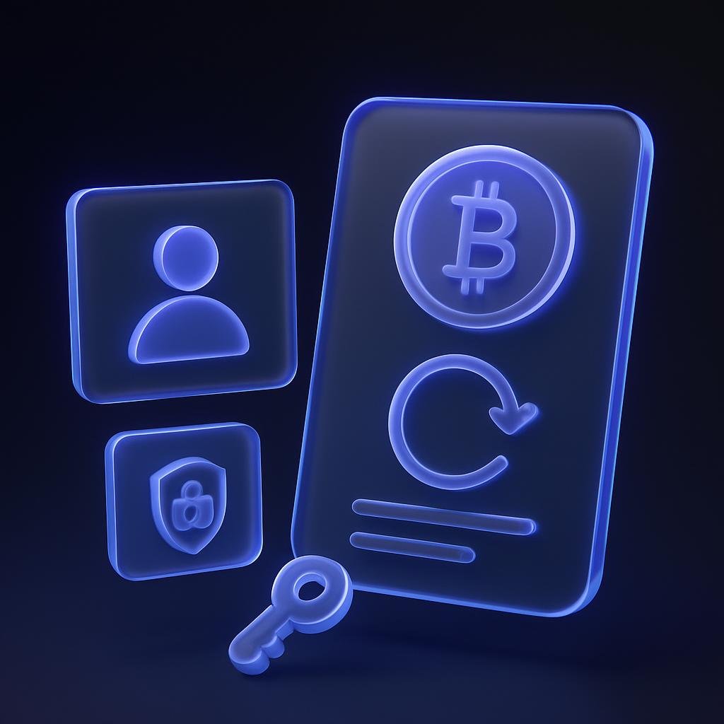 Visual guide for setting up a recurring investment plan on Bitunix, including steps like account creation and 2FA setup.